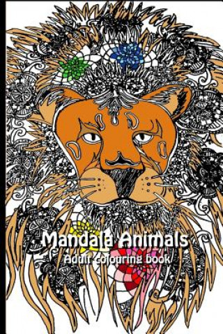 Buch Mandala Animals: Adult Colouring Book Stephanie Tran