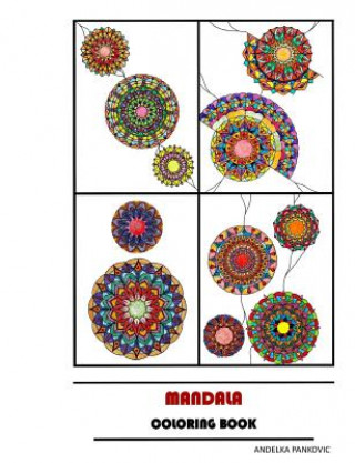 Knjiga Mandala coloring book Andelka Pankovic