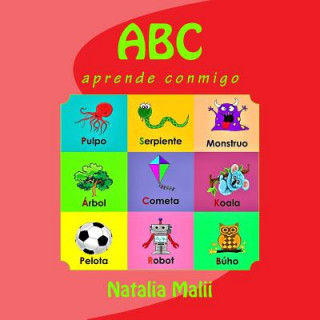 Kniha ABC aprende conmigo Natalia Malii