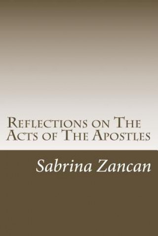 Kniha Reflections on The Acts of The Apostles Sabrina Zancan