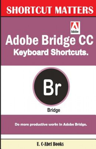 Carte Adobe Bridge CC Keyboard Shortcuts U C Books