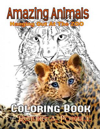 Livre Amazing Animals: Coloring Book Robert A Powell