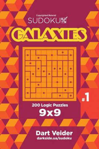 Könyv Sudoku Galaxies - 200 Logic Puzzles 9x9 (Volume 1) Dart Veider