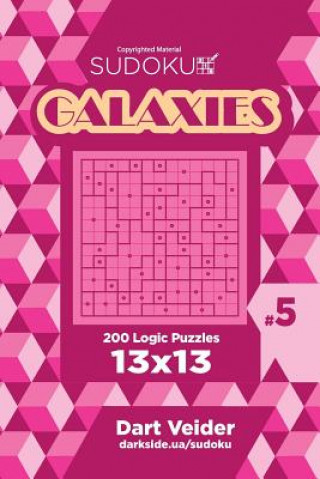 Könyv Sudoku Galaxies - 200 Logic Puzzles 13x13 (Volume 5) Dart Veider