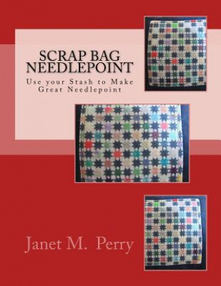 Book Scrap Bag Needlepoint Janet M Perry