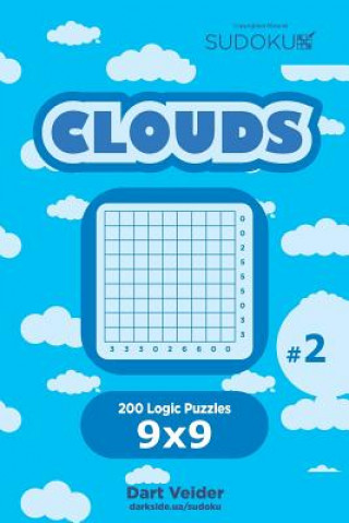 Kniha Sudoku Clouds - 200 Logic Puzzles 9x9 (Volume 2) Dart Veider