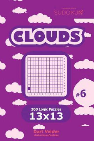 Livre Sudoku Clouds - 200 Logic Puzzles 13x13 (Volume 6) Dart Veider