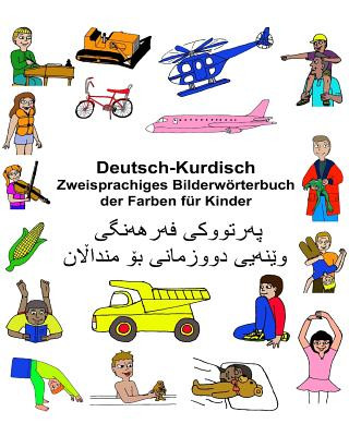 Buch Deutsch-Kurdisch Zweisprachiges Bilderwörterbuch der Farben für Kinder Richard Carlson Jr