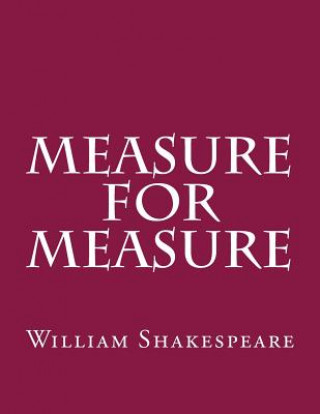 Könyv Measure For Measure William Shakespeare