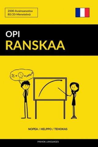 Könyv Opi Ranskaa - Nopea / Helppo / Tehokas: 2000 Avainsanastoa Pinhok Languages