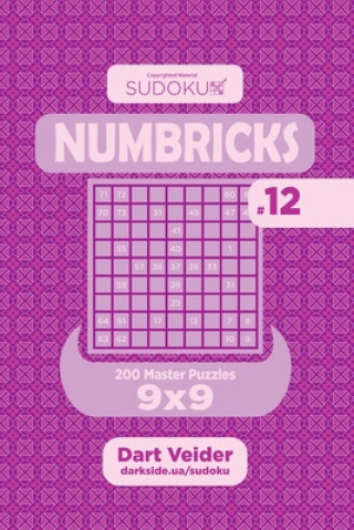 Βιβλίο Sudoku Numbricks - 200 Master Puzzles 9x9 (Volume 12) Dart Veider