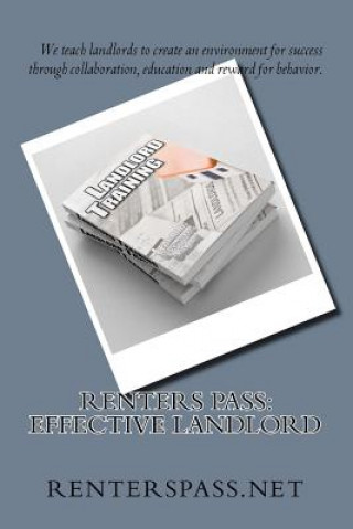 Kniha Renters Pass: Effective Landlord Alexander Scott