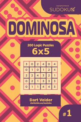 Kniha Sudoku Dominosa - 200 Logic Puzzles 6x5 (Volume 1) Dart Veider