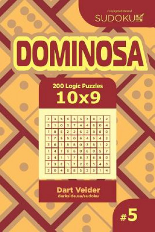 Carte Sudoku Dominosa - 200 Logic Puzzles 10x9 (Volume 5) Dart Veider