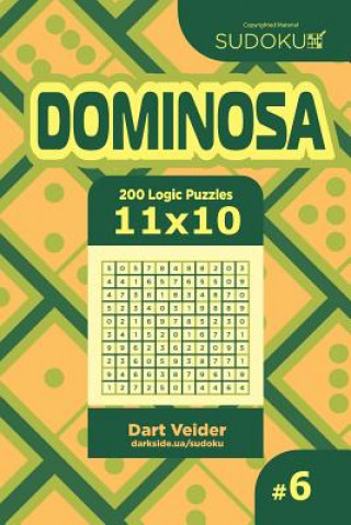 Carte Sudoku Dominosa - 200 Logic Puzzles 11x10 (Volume 6) Dart Veider