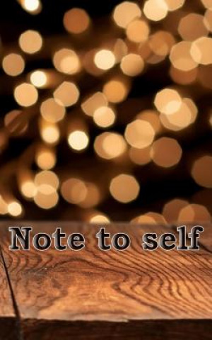 Knjiga Note to self Ashley Nicole