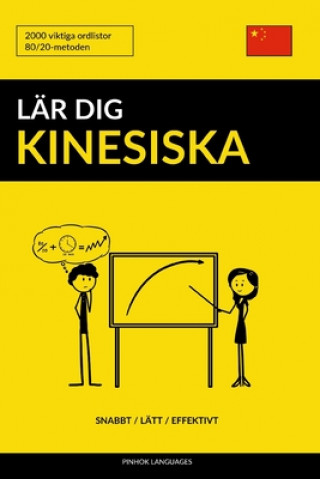 Knjiga Lär dig Kinesiska - Snabbt / Lätt / Effektivt: 2000 viktiga ordlistor Pinhok Languages