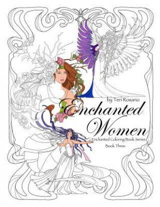 Kniha Enchanted Women Coloring Book Teri Rosario