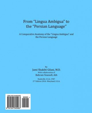 Kniha From Lingua Ambigua to the Persian Language Jami Shakibi Gilani