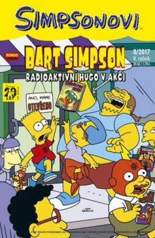 Livre Bart Simpson Radioaktivní Hugo v akci Matt Groening