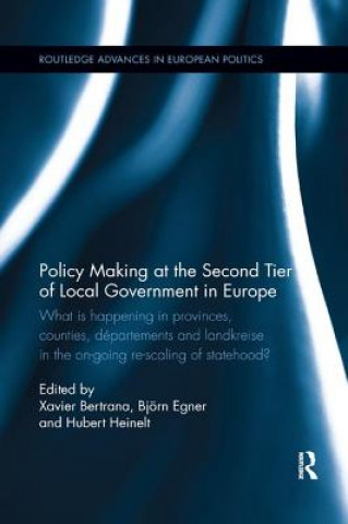 Книга Policy Making at the Second Tier of Local Government in Europe 