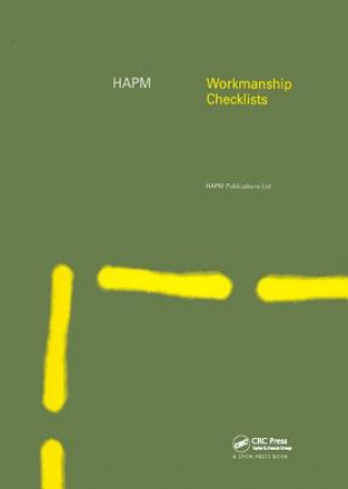 Книга HAPM Workmanship Checklists Construction Audit Ltd.