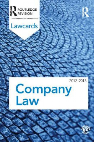 Kniha Company Lawcards 2012-2013 Routledge