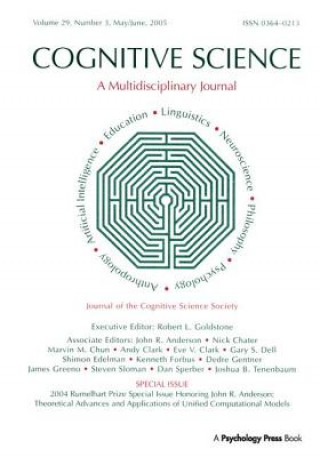 Książka 2004 Rumelhart Prize Special Issue Honoring John R. Anderson 