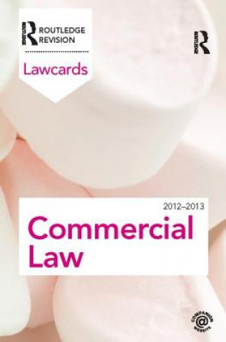 Kniha Commercial Lawcards 2012-2013 