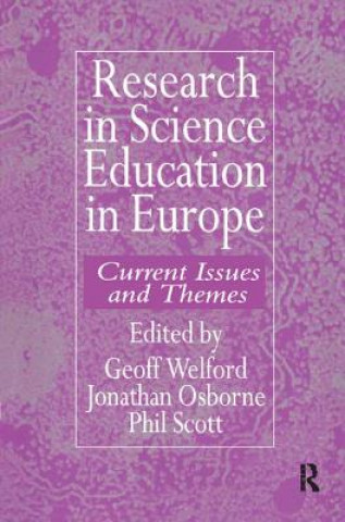 Buch Research in science education in Europe Geoff Welford