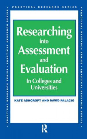Boek Researching into Assessment & Evaluation Professor Kate Ashcroft