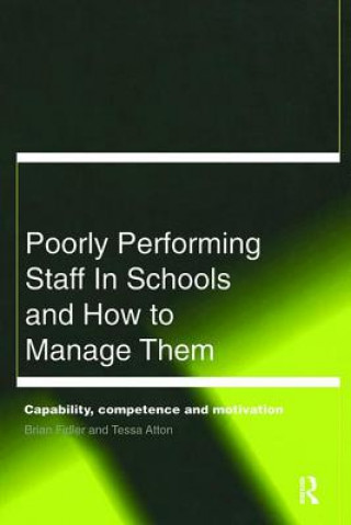 Carte Poorly Performing Staff in Schools and How to Manage Them Tessa Atton