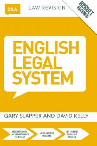 Knjiga Q&A English Legal System Gary Slapper