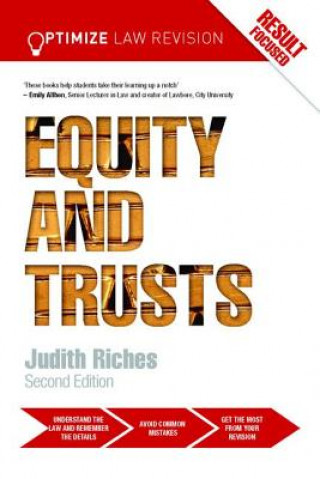 Книга Optimize Equity and Trusts Judith Riches