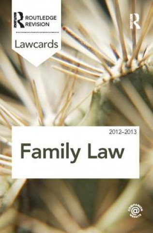 Книга Family Lawcards 2012-2013 Routledge