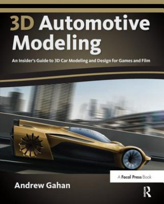 Könyv 3D Automotive Modeling Andrew Gahan
