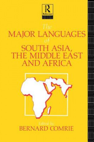 Kniha Major Languages of South Asia, the Middle East and Africa 