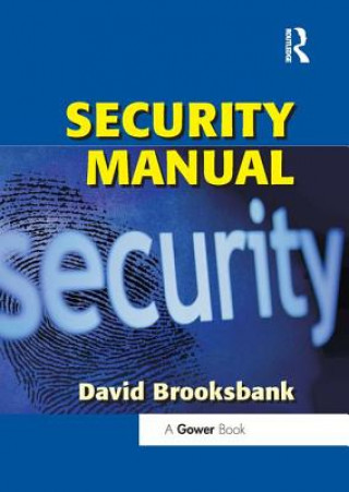 Book Security Manual David Brooksbank