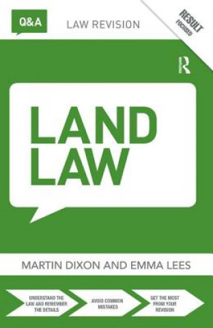 Kniha Q&A Land Law Martin Dixon