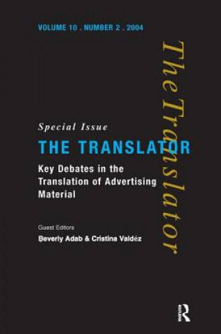 Carte Key Debates in the Translation of Advertising Material Beverly Adab