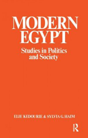 Book Modern Egypt Elie Kedourie
