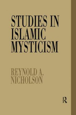 Книга Studies in Islamic Mysticism Reynold A. Nicholson