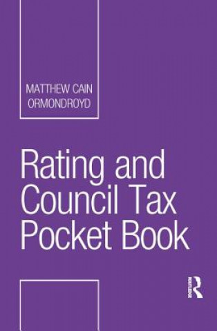 Könyv Rating and Council Tax Pocket Book Matthew Cain Ormondroyd