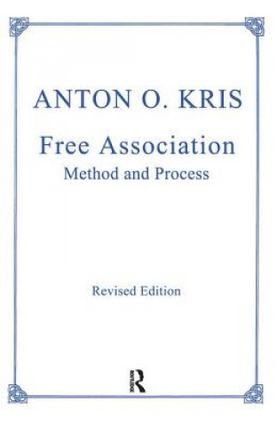 Kniha Free Association Anton O. Kris