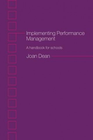 Knjiga Implementing Performance Management Joan Dean
