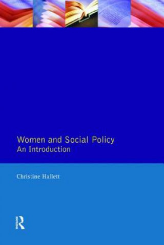 Kniha Women And Social Policy Christine Hallett