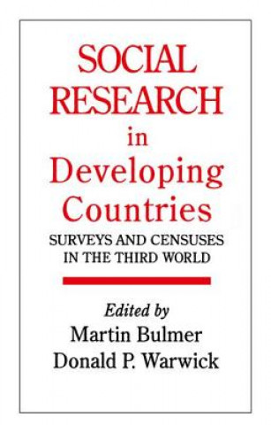 Kniha Social Research In Developing Countries 