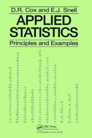 Carte Applied Statistics - Principles and Examples D. R. Cox