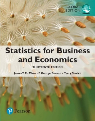 Carte Statistics for Business and Economics, Global Edition MCCLAVE  JAMES T.