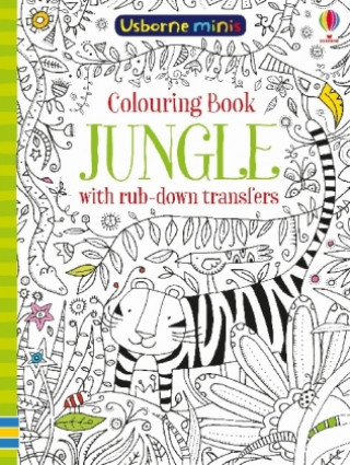 Kniha Colouring Book Jungle with Rub Downs SAM SMITH